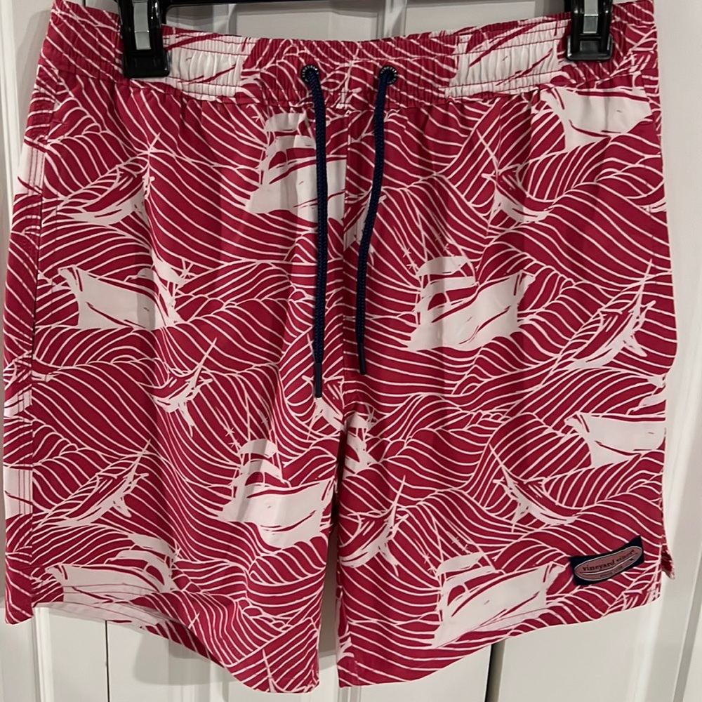 Vineyard Vines 7 Inch Printed Chappy Swim Trunks